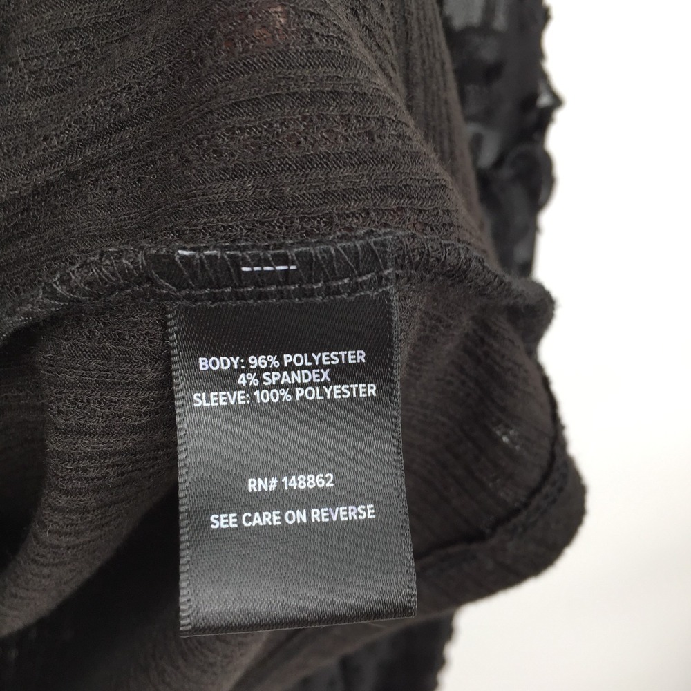 Torrid ribbed top sheer puff balloon sleeve whimsigoth top‎ stetch coquette 4 4X - Picture 7 of 12